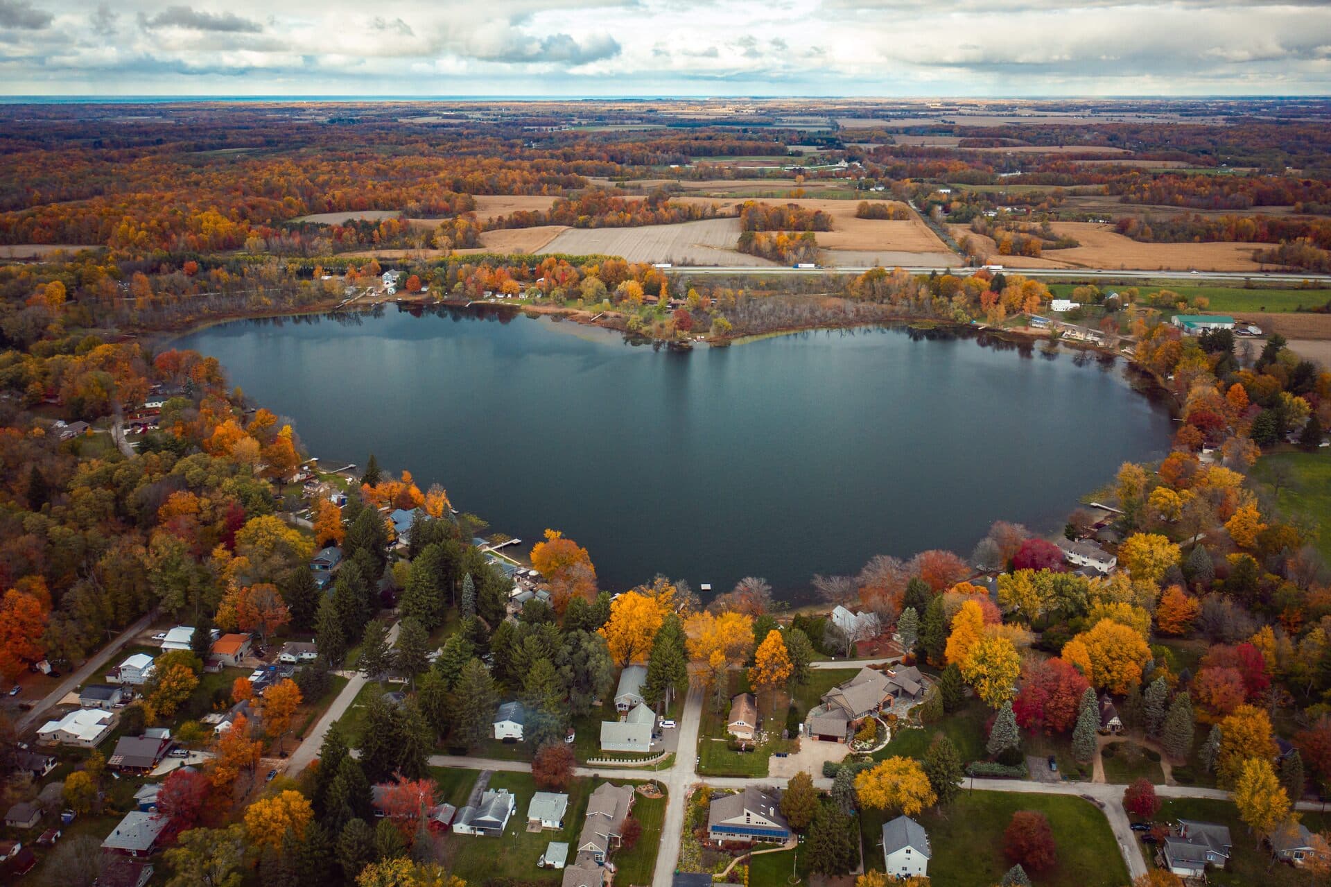 Scenic view of mobile homes in Sell Your Mobile Home for Cash in Indiana